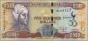 Die jamaikanische $ 500 Banknote ziert Nannys Konterfei