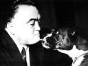Erster FBI Chef J. Edgar "Oaschloch" Hoover (links)